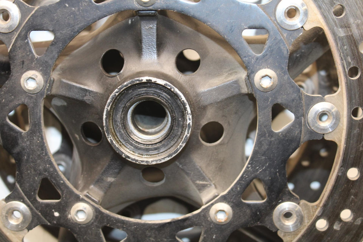 05 YAMAHA YZF R6S FRONT WHEEL LEFT RIGHT BRAKE ROTORS DISCS BB600