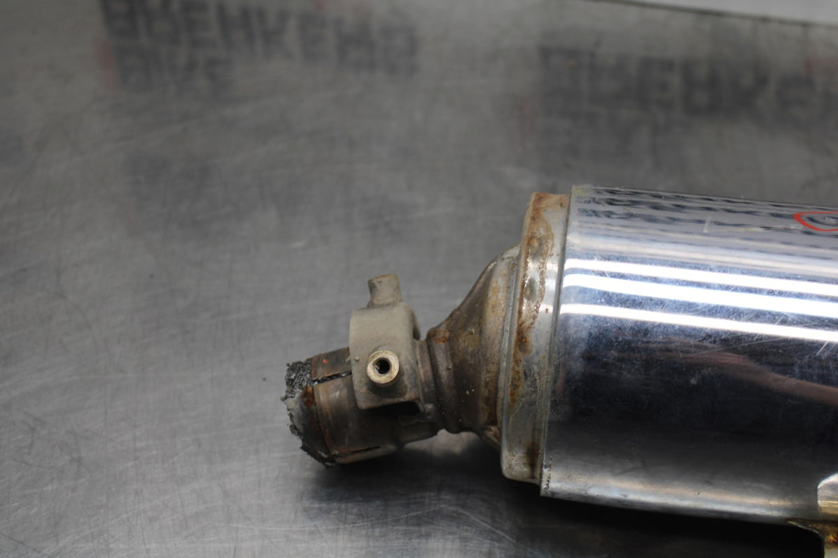 09 KAWASAKI NINJA 250R EXHAUST PIPE MUFFLER SLIP ON CAN SILENCER BB824