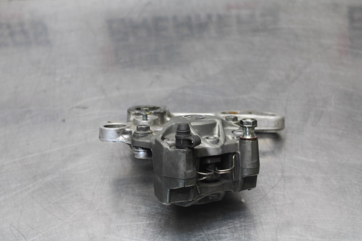 15 APRILIA RSV4 FACTORY APRC ABS REAR BACK BRAKE CALIPER W MOUNT BRACKET BB901