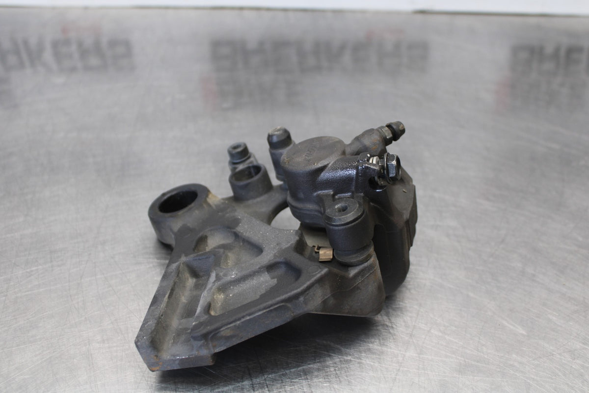 13-18 KAWASAKI NINJA ZX6R REAR BACK BRAKE CALIPER W MOUNT BRACKET BB908