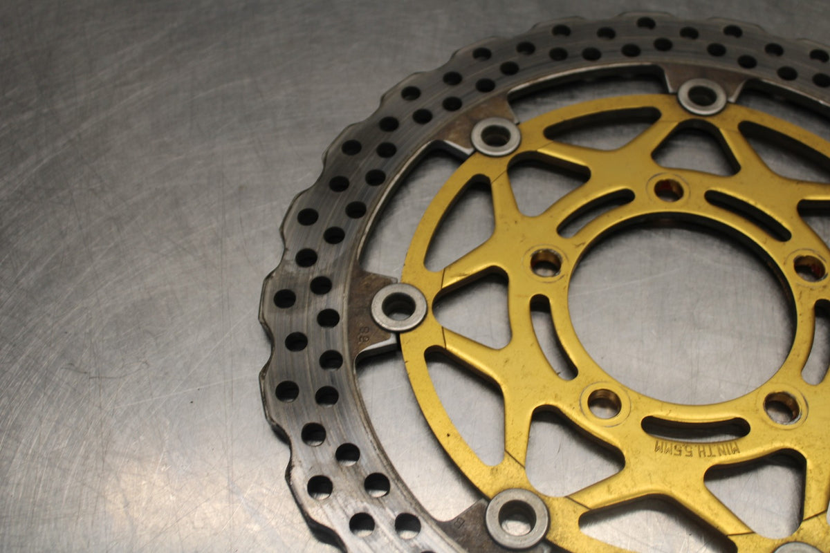 04-05 KAWASAKI NINJA ZX10R FRONT LEFT RIGHT BRAKE ROTORS DISCS BB931