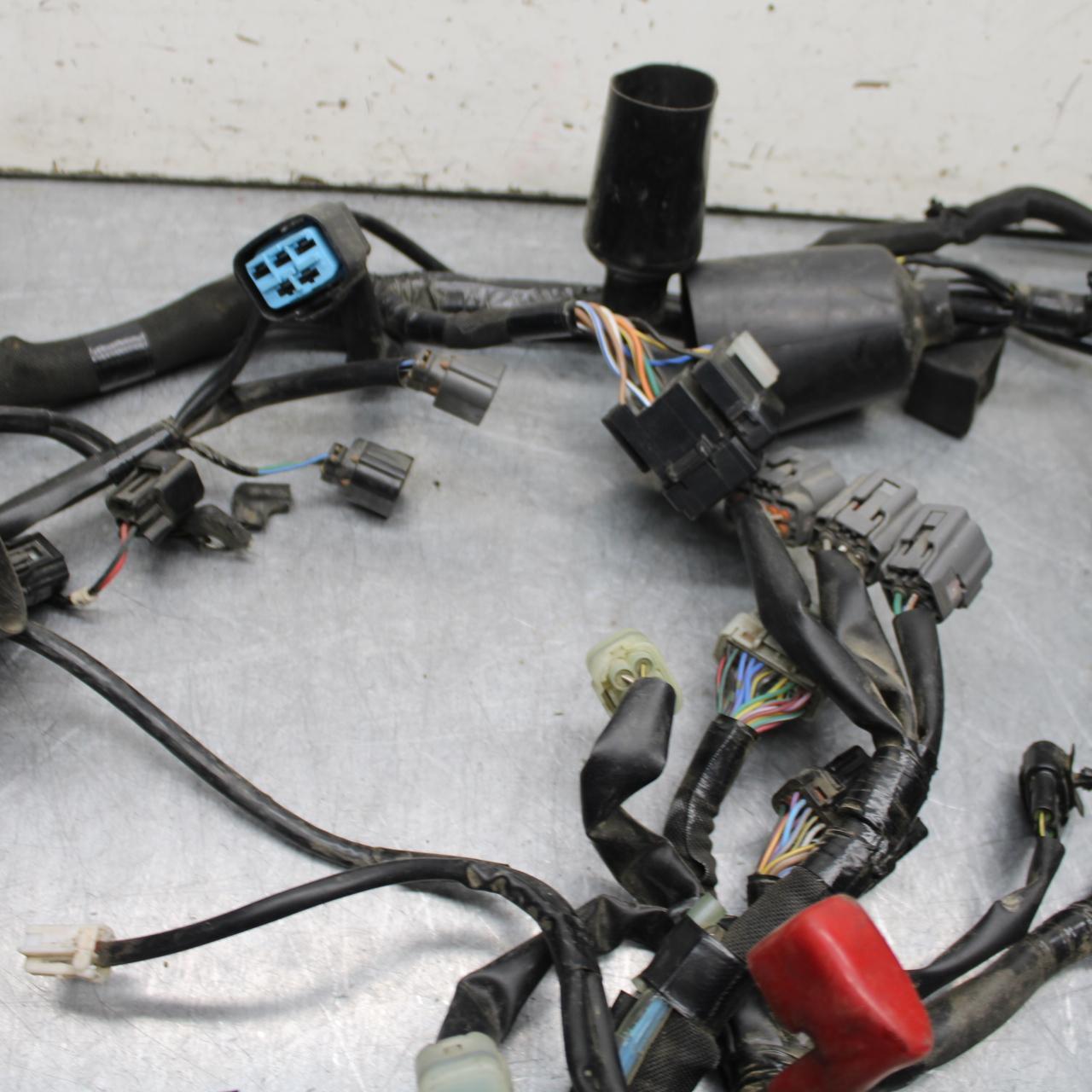 21 KAWASAKI NINJA ZX6R MAIN ENGINE WIRING HARNESS MOTOR WIRE LOOM BB647