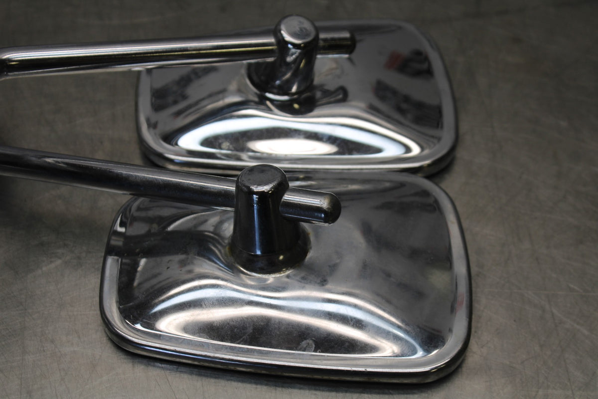02 KAWASAKI VULCAN 800 VN800B CLASSIC REAR VIEW MIRROR SET PAIR MIRRORS BB862