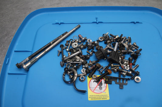 09-12 KAWASAKI NINJA ZX6R MOUNTING BOLTS HARDWARE MOTOR SCREWS BB698