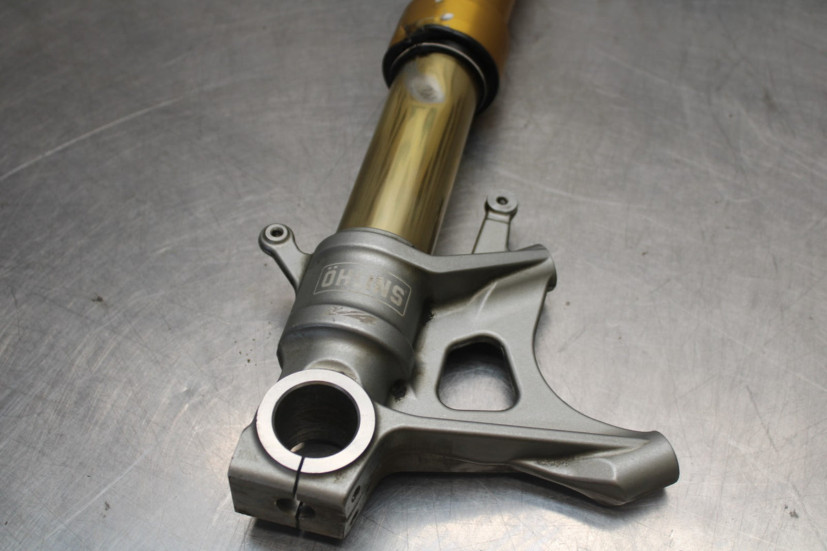 24 APRILIA TUONO V4 1100 FACTORY ABS LEFT FRONT FORK SHOCK SUSPENSION BB887