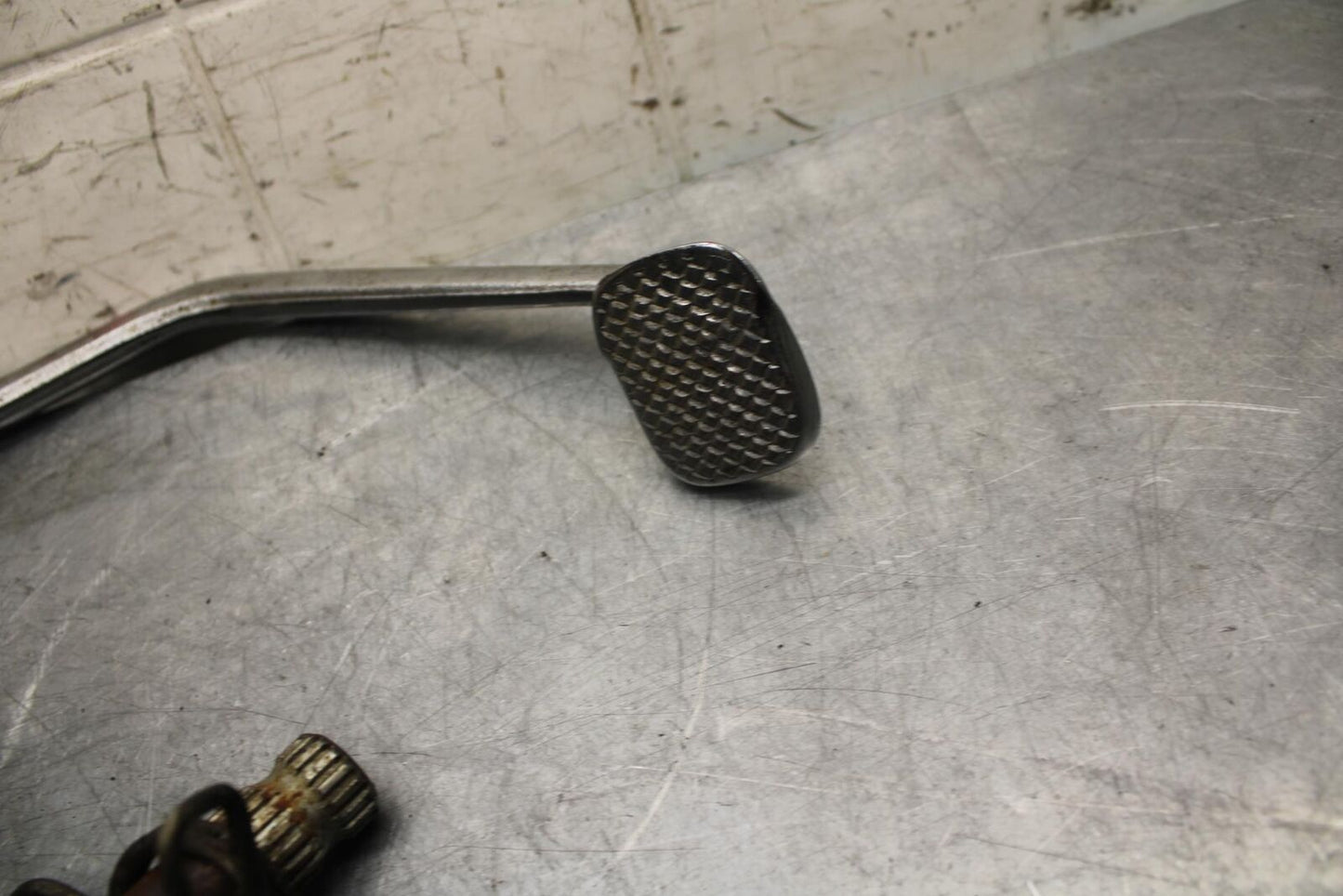 1981 Suzuki GS850G RIGHT REARSET BRAKE FOOT PEDAL BB37