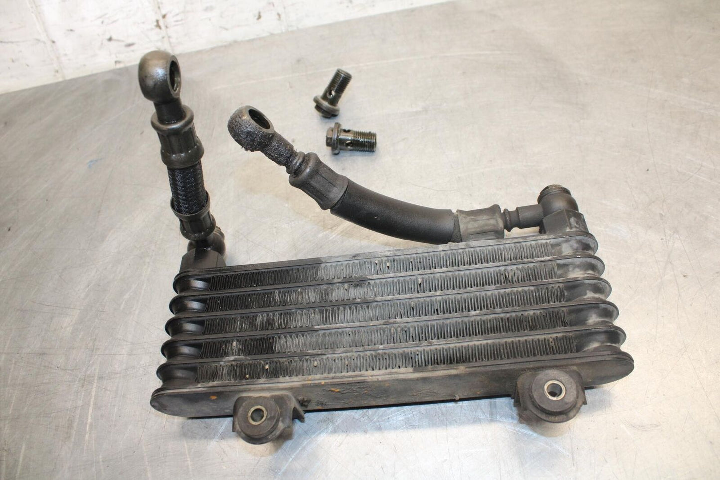 1998 Suzuki TL1000S ENGINE MOTOR OIL COOLER W/ HOSES BB508