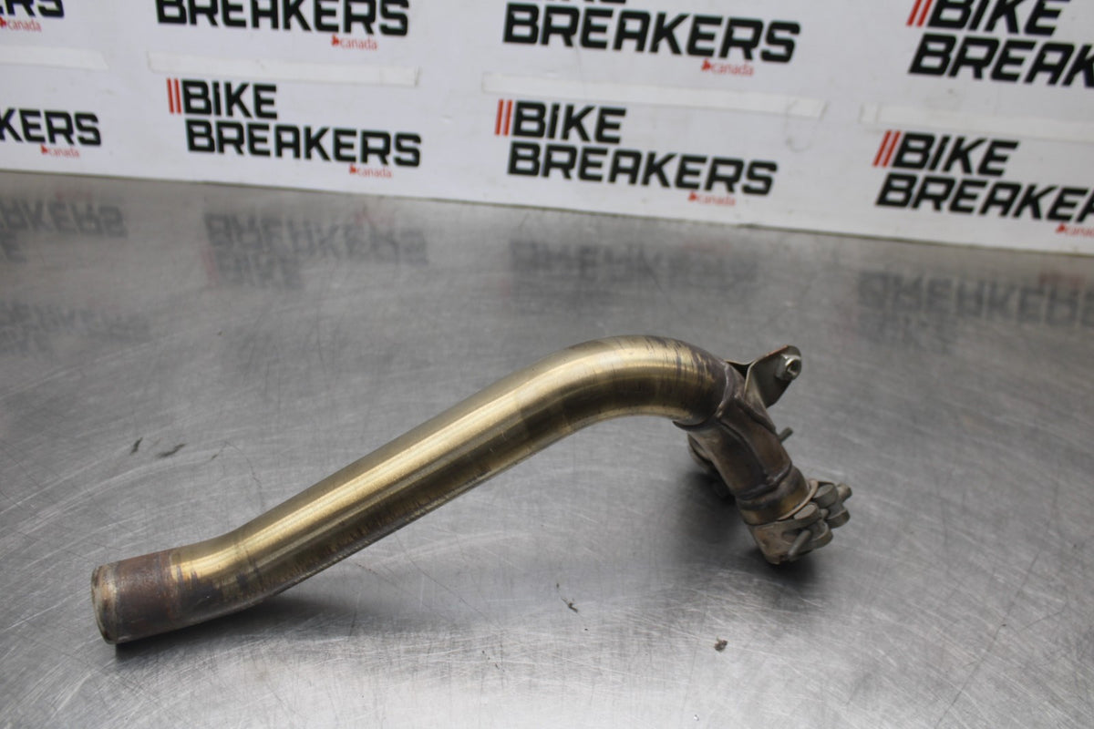 12 TRIUMPH STREET TRIPLE R EXHAUST MIDPIPE MID MIDDLE PIPE BB914