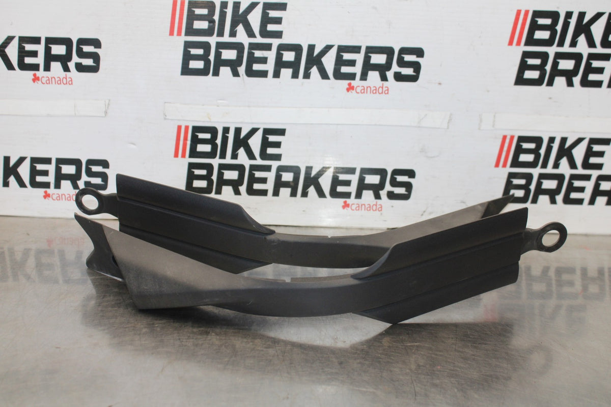 12 KAWASAKI NINJA 650 EX650E RIGHT LEFT FRAME MID SIDE COVERS COWLS TRIM BB926