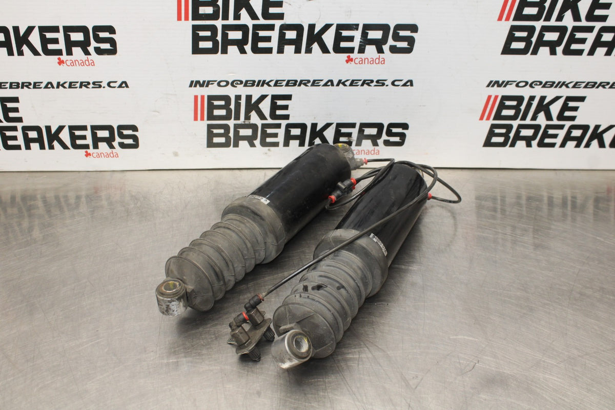 99-00 HARLEY-DAVIDSON ELECTRA GLIDE FLHT REAR BACK SHOCK ABSORBER SET BB805
