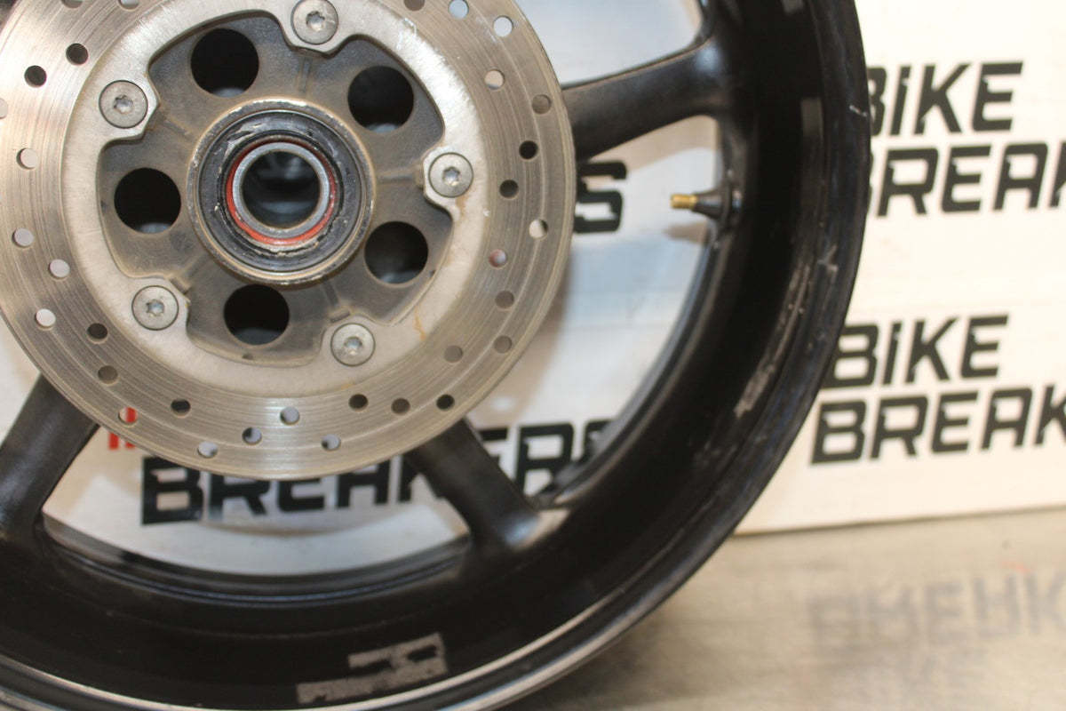 08-16 YAMAHA YZF R6 REAR WHEEL BACK RIM & ROTOR BB929