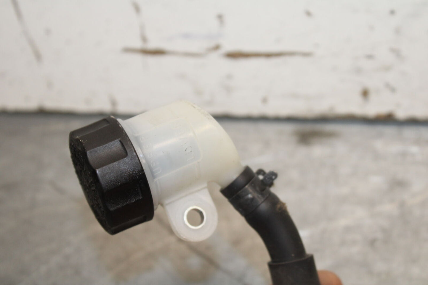 13-18 KAWASAKI NINJA ZX6R REAR BACK BRAKE MASTER CYLINDER W RESERVOIR BB682