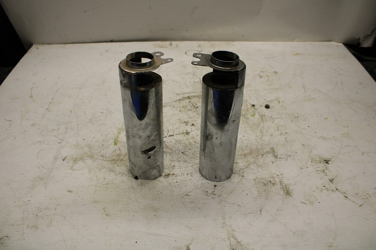 06 HONDA SHADOW 750 VT750C FRONT FORK UPPER COVER TOP GUARD SHIELD COWL BB352 