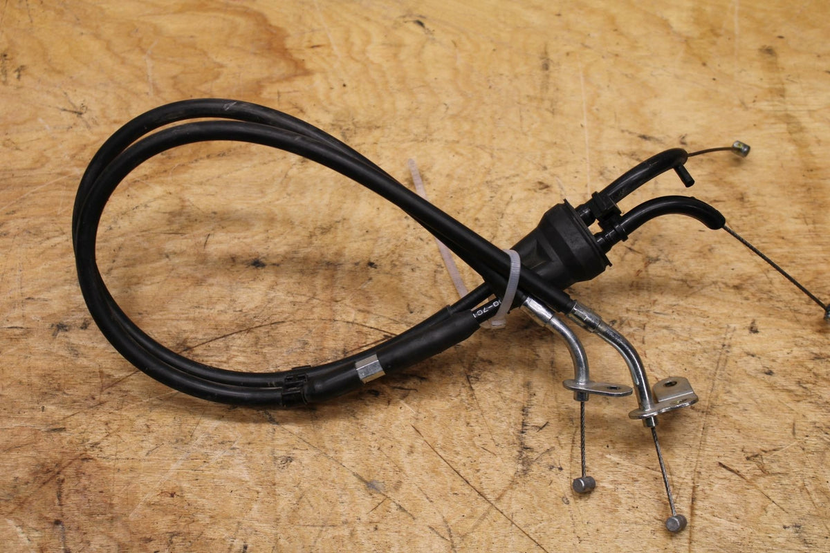 07-08 YAMAHA YZF R1 THROTTLE CABLES LINES BB333