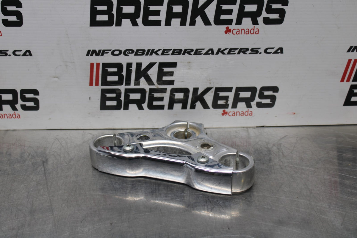 09 HARLEY-DAVIDSON SPORTSTER 1200 CUSTOM XL1200C FORKS UPPER TRIPLE TREE BB776