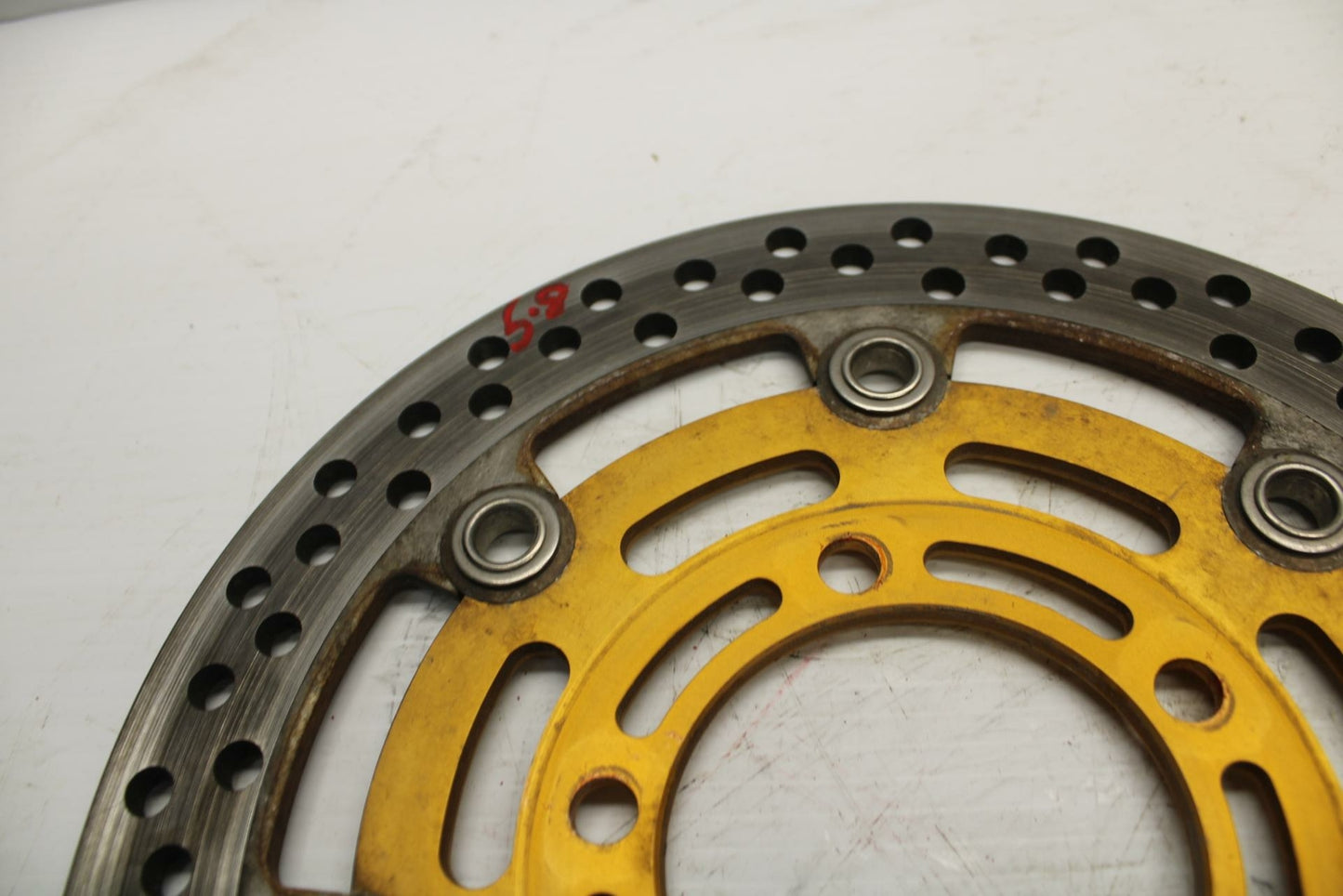 03 KAWASAKI NINJA ZX6RR ZX600K FRONT LEFT RIGHT BRAKE ROTORS DISCS BB264