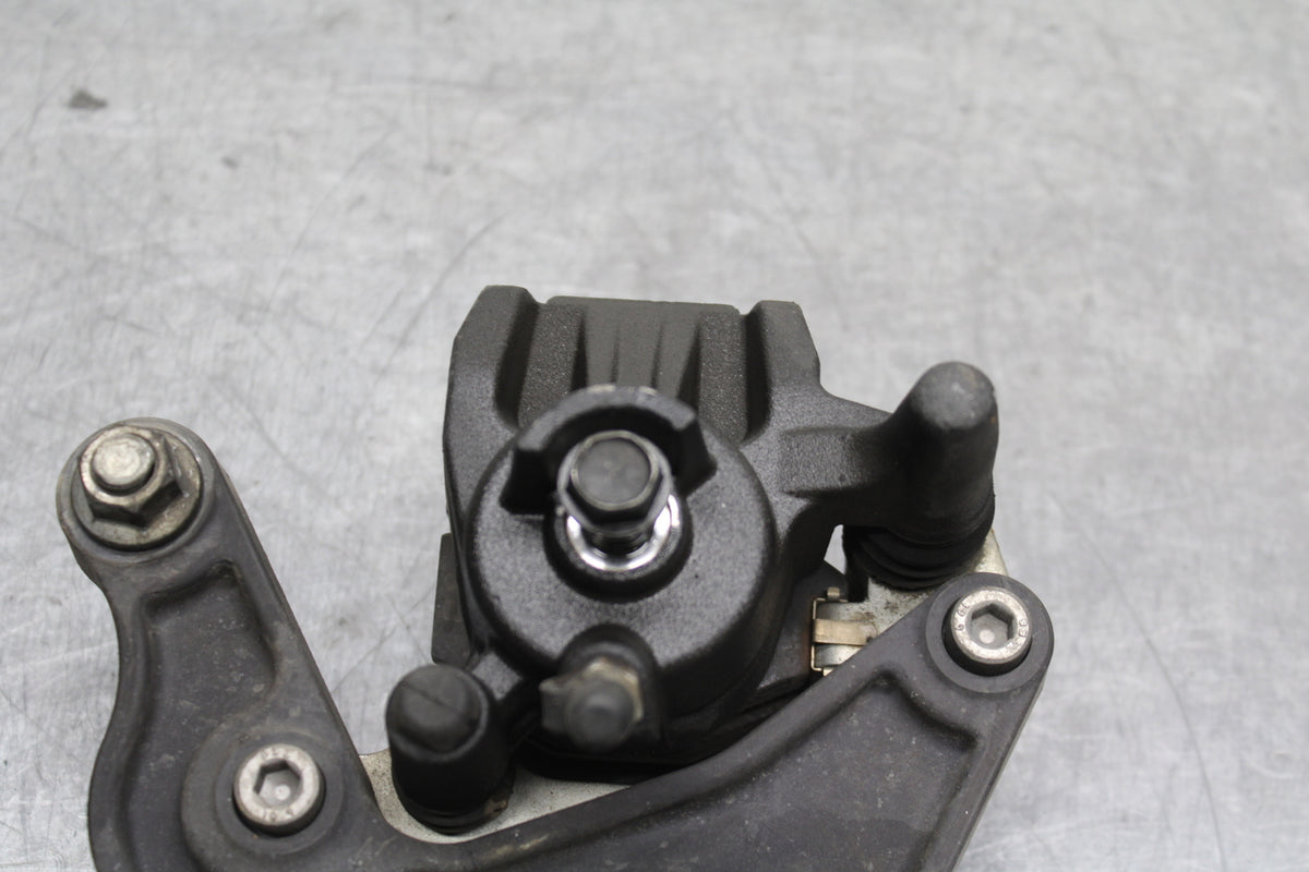 12-13 KAWASAKI Z1000 REAR BACK BRAKE CALIPER W MOUNT BRACKET BB743