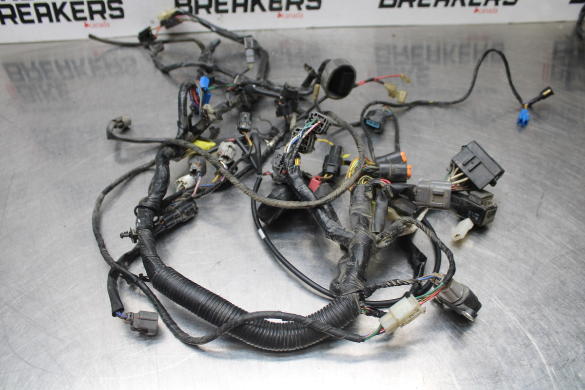 06 KAWASAKI VULCAN 900 MAIN ENGINE WIRING HARNESS MOTOR WIRE LOOM BB799
