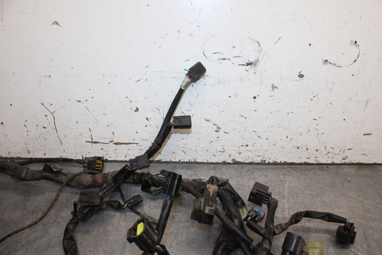 07-08 YAMAHA YZF R1 MAIN ENGINE WIRING HARNESS MOTOR WIRE LOOM BB724