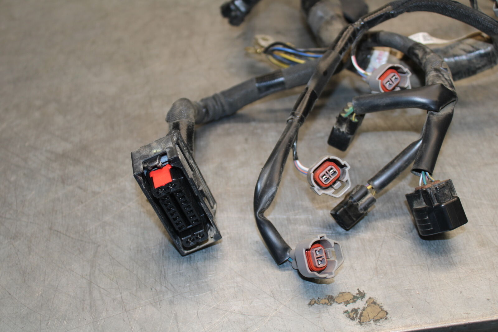 19-23 KAWASAKI NINJA ZX6R MAIN ENGINE WIRING HARNESS MOTOR WIRE LOOM BB701