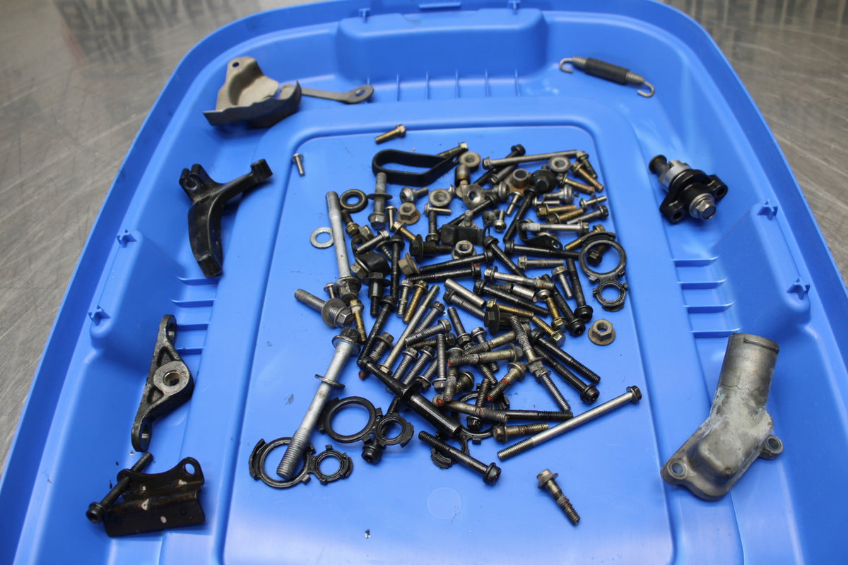 04-05 KAWASAKI NINJA ZX10R ENGINE MOUNTING BOLTS HARDWARE MOTOR SCREWS BB163
