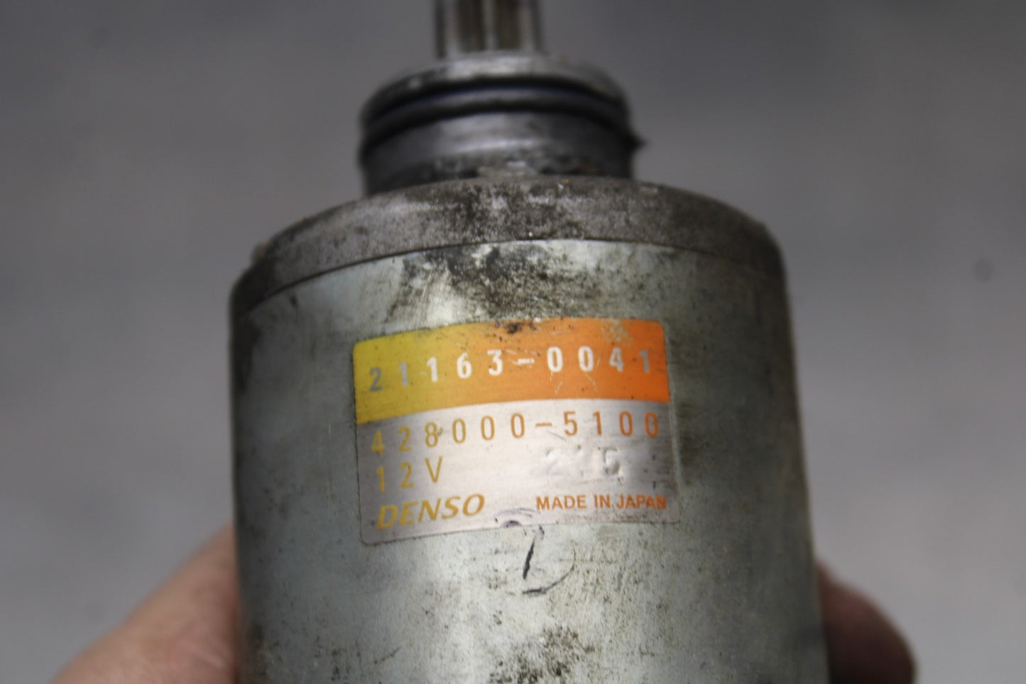 07-08 KAWASAKI NINJA ZX6R ENGINE STARTING STARTER MOTOR -DC 12V 21163-0041 BB203