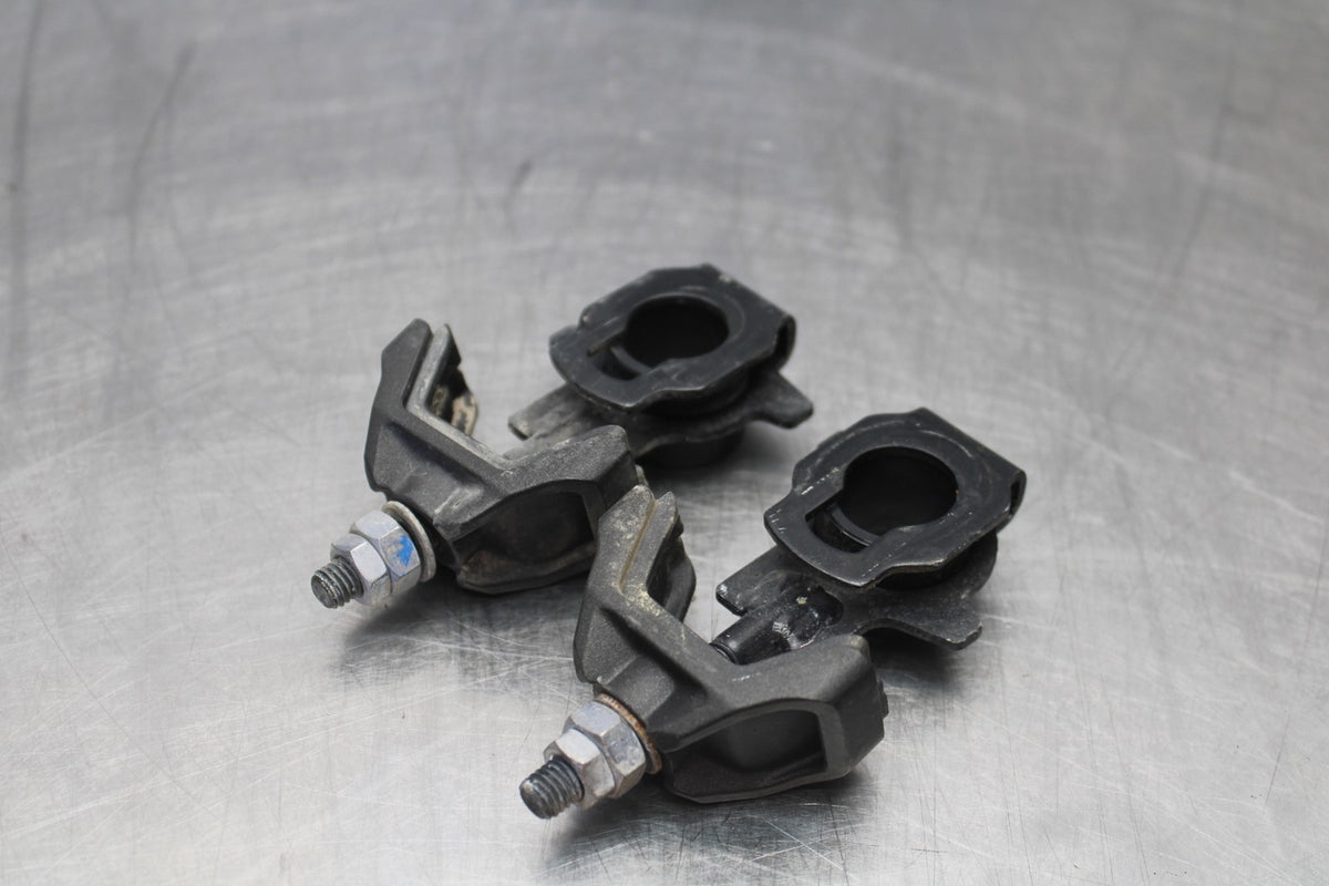 23 KAWASAKI NINJA 650 EX650 SWINGARM CHAIN TENSIONER ADJUSTMENT BRACKETS  BB920
