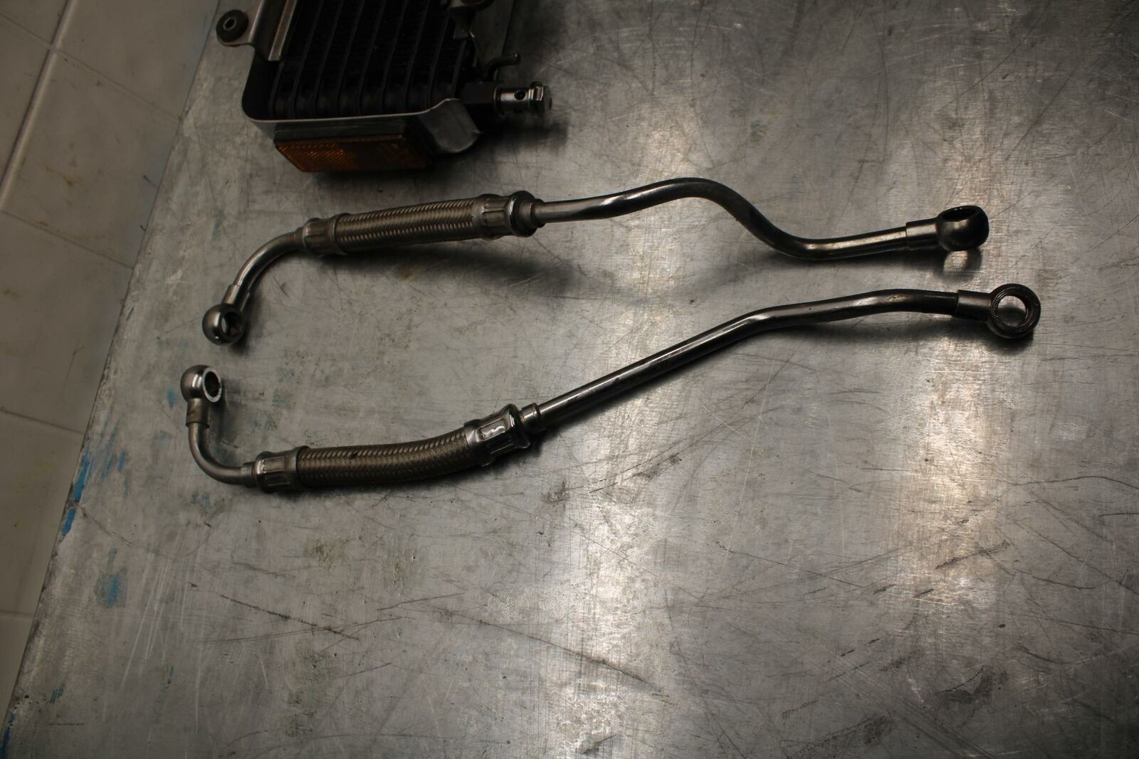 87-03 SUZUKI INTRUDER 1400 VS1400GLP ENGINE MOTOR OIL COOLER W HOSES BB412