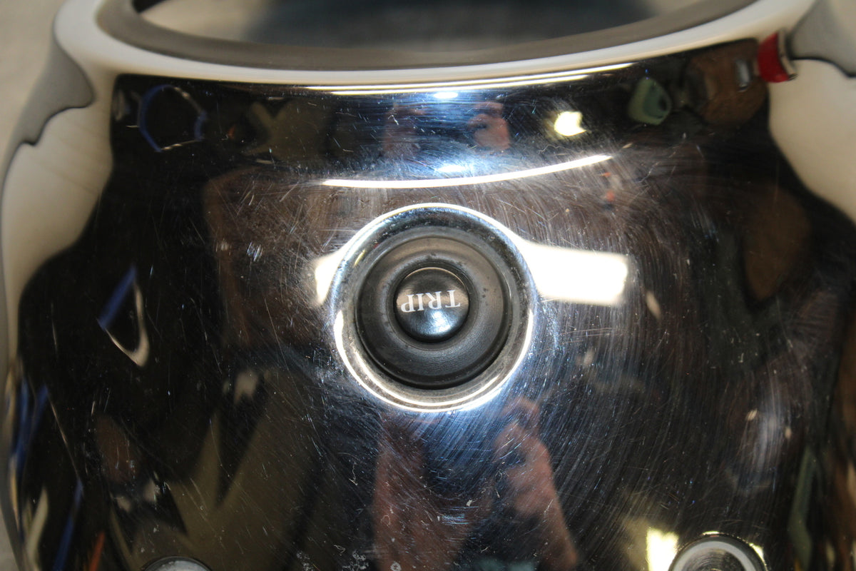 02-03 YAMAHA V STAR 1100 GAS TANK CAP COVER TRIM PANELCOWL FAIRING BB124