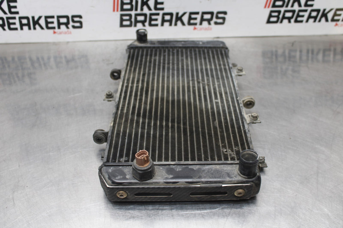 06 KAWASAKI Z750 ENGINE RADIATOR MOTOR COOLER COOLING RADIATER BB837
