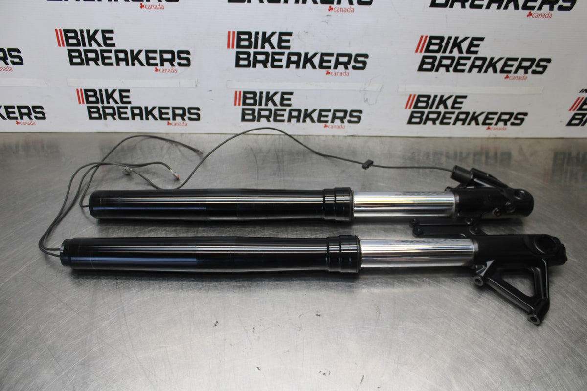 22 HARLEY-DAVIDSON PAN AMERICA 1250 FRONT FORKS SHOCK SUSPENSION SET PAIR BB910