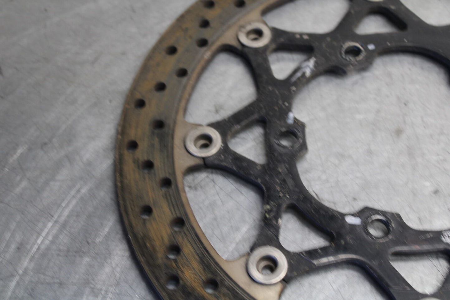 05-06 SUZUKI GSXR1000 FRONT LEFT RIGHT BRAKE ROTORS DISCS 59210-41G00 BB677