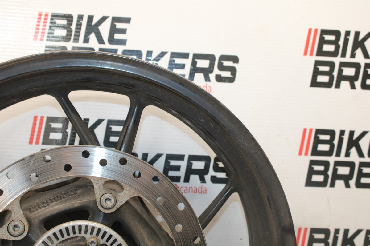 19 BMW F750GS REAR WHEEL BACK RIM & ROTOR BB938