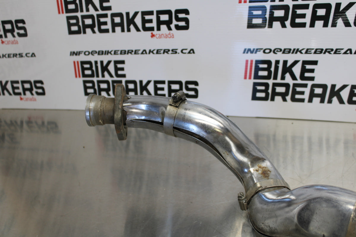 85 YAMAHA RZ500 FULL EXHAUST SYSTEM HEADERS PIPE MUFFLER BB00