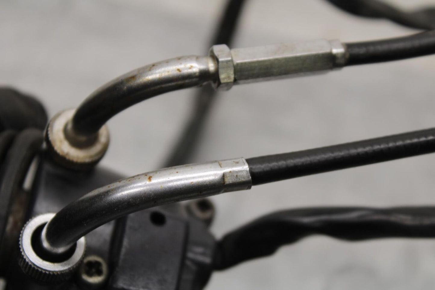 1977 Honda CB550K --- RIGHT CLIP ON HANDLE KILL OFF START SWITCH  BB592