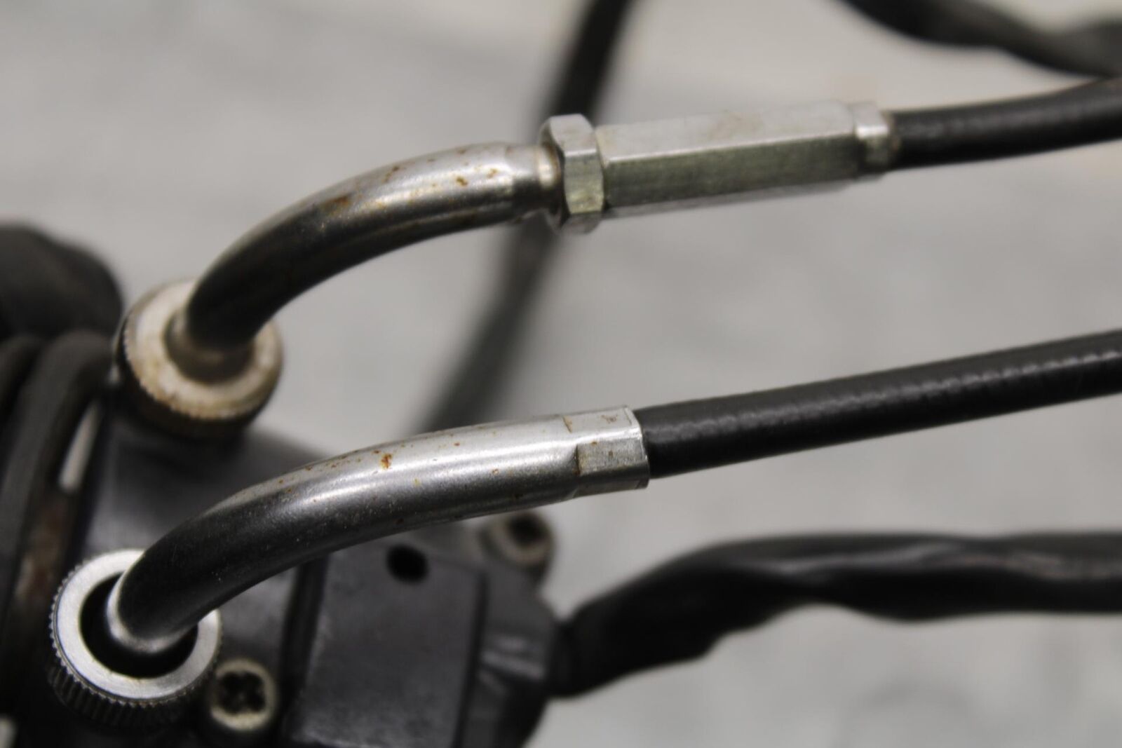 1977 Honda CB550K --- RIGHT CLIP ON HANDLE KILL OFF START SWITCH  BB592