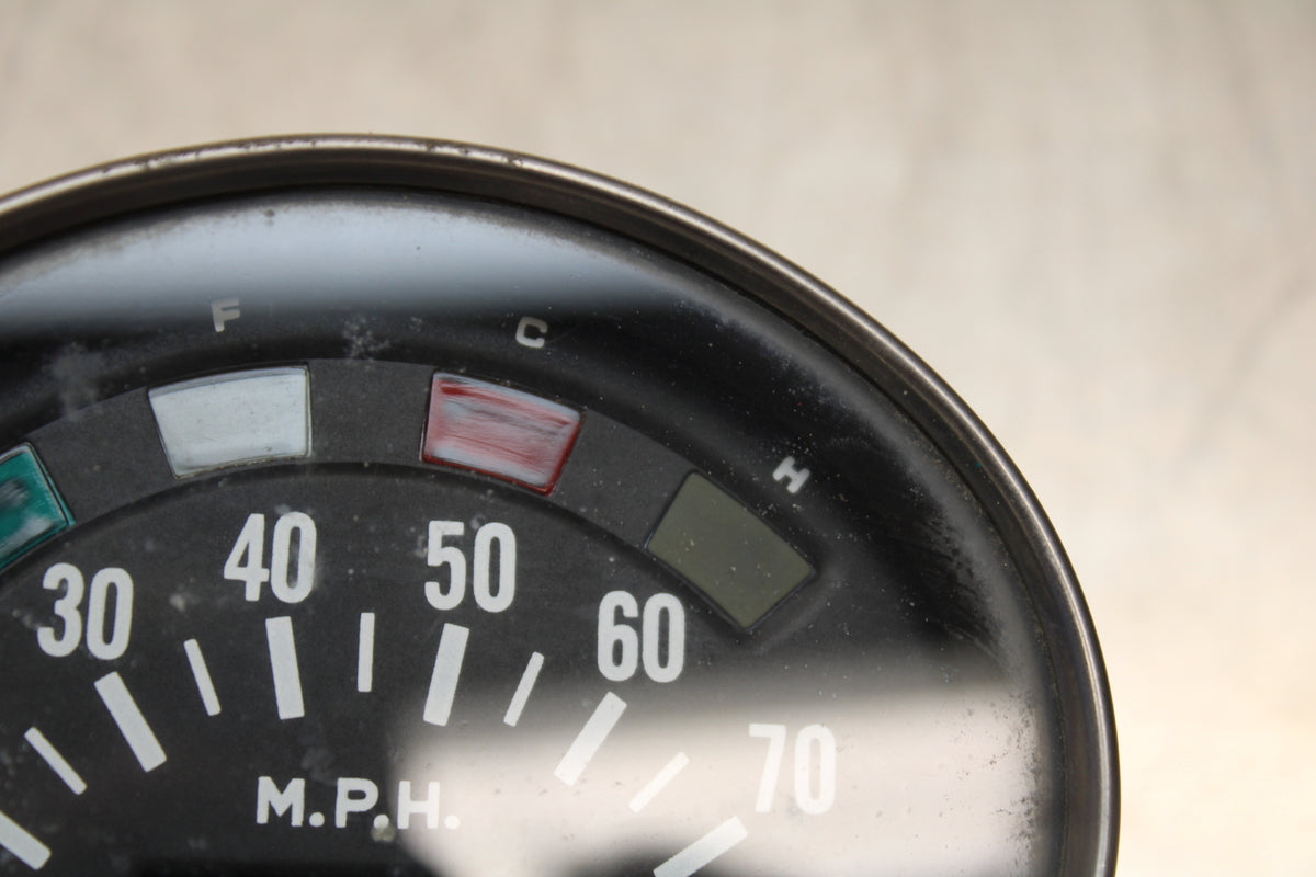 69-70 YAMAHA L5T SPEEDO TACH GAUGES DISPLAY CLUSTER SPEEDOMETER TACHOMETER BB138