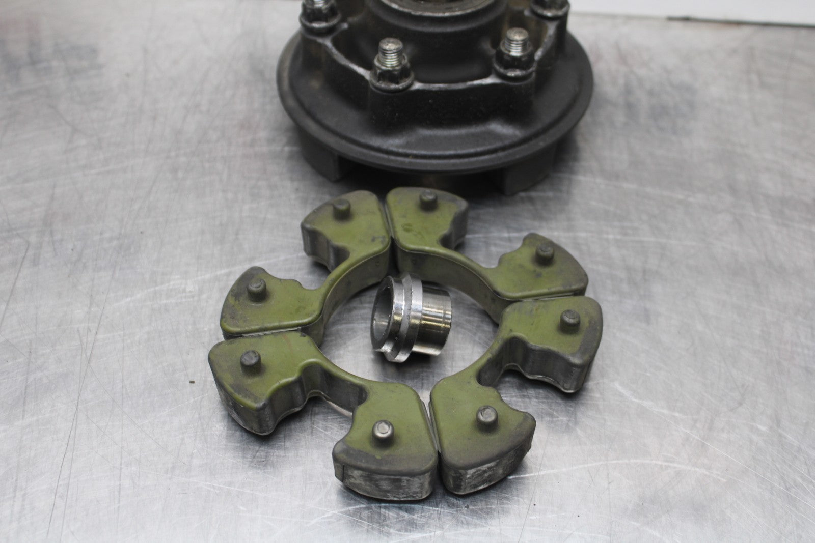 08 KAWASAKI NINJA ZX10R REAR HUB & SHOCK DAMPERS CUSH ABSORBERS BB201