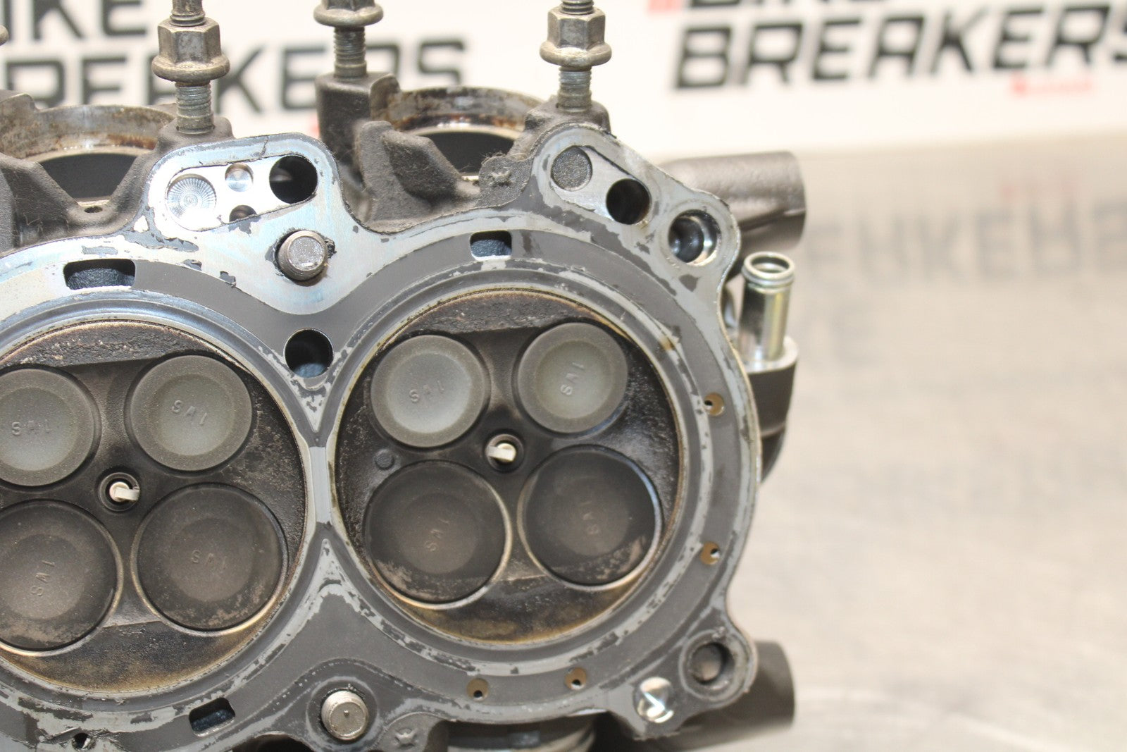 14-17 YAMAHA FZ07 7800km ENGINE TOP END CYLINDER HEAD BB766