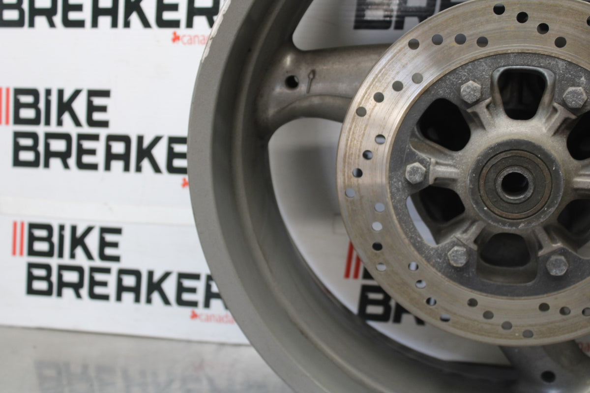 05 DUCATI SUPERSPORT 800 REAR WHEEL BACK RIM & ROTOR BB913
