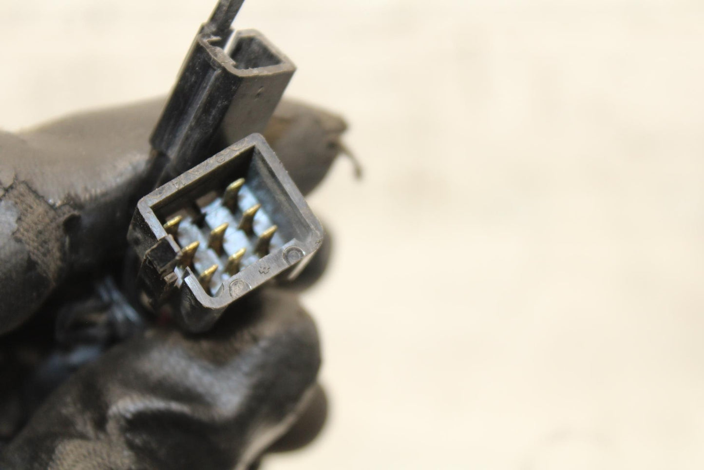 2000 Kawasaki Ninja ZX12R ZX1200A LEFT CLIP ON HANDLE HORN SIGNALS SWITCH BB565