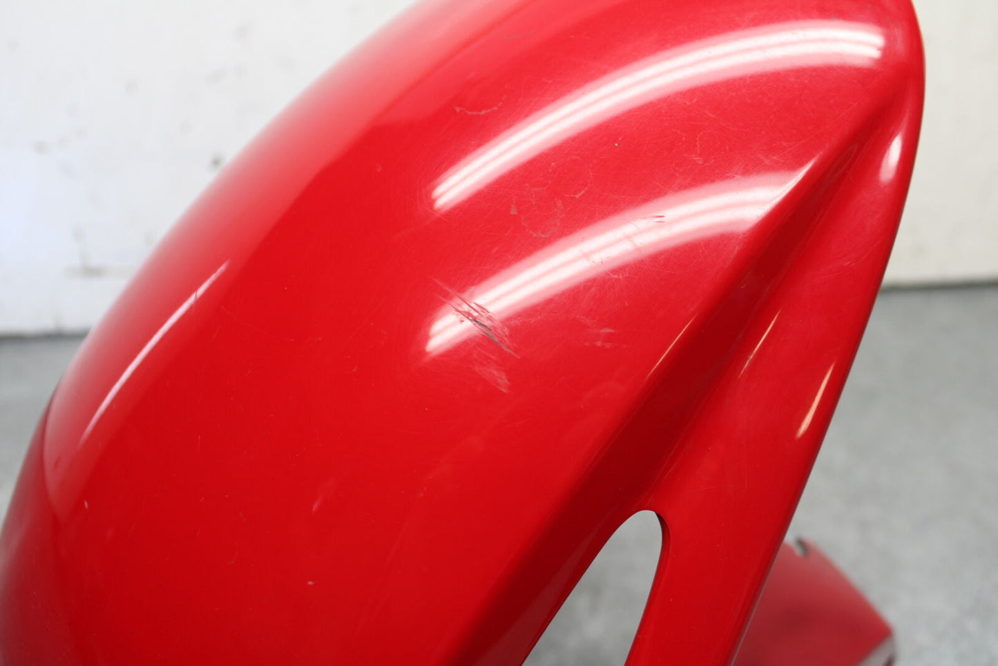 07-12 HONDA CBR600RR FRONT WHEEL FENDER COWL FAIRING 61100-MFJ-D00ZD BB672