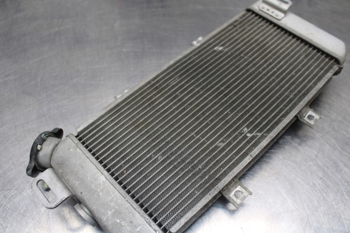 07 KAWASAKI NINJA 650 EX650 ENGINE RADIATOR MOTOR COOLER COOLING RADIATER BB844