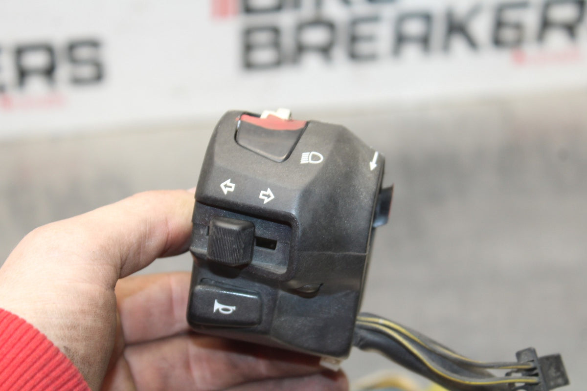 00 SUZUKI GSXR750 LEFT CLIP ON HANDLE HORN SIGNALS SWITCH SWITCHES BB820
