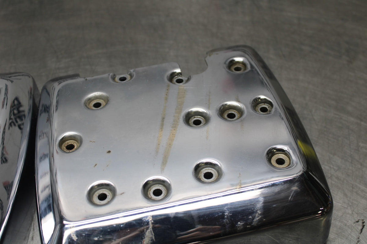 03-08 KAWASAKI VULCAN 1600 ENGINE TOP END CYLINDER HEAD COVER SET BB196