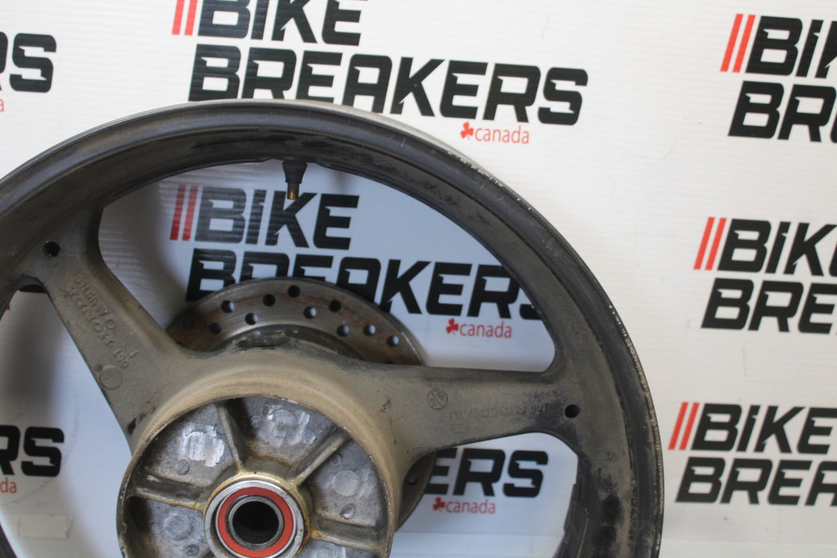 05-06 HONDA CBR600RR REAR WHEEL BACK RIM & ROTOR BB893