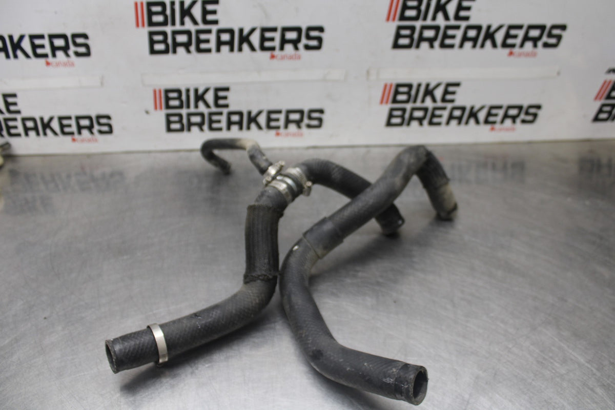 07-08 KAWASAKI NINJA ZX6R RADIATOR HOSES ENGINE COOLANT WATER HOSE SET BB937