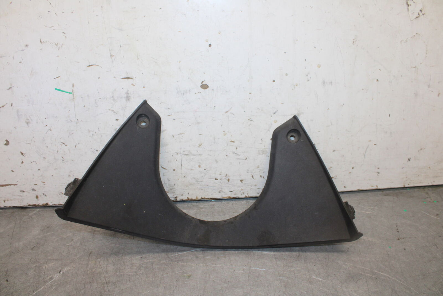 09-12 KAWASAKI NINJA ZX6R FRONT LOWER INNER EXHAUST V FAIRING COWL GUARD BB698