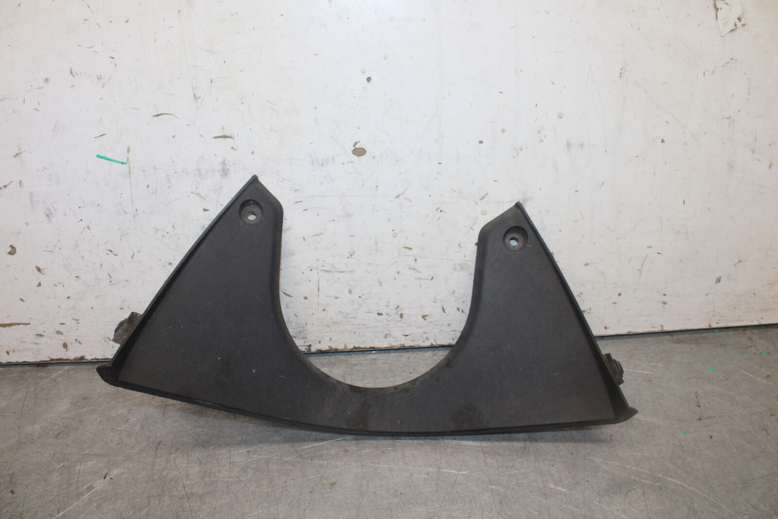 09-12 KAWASAKI NINJA ZX6R FRONT LOWER INNER EXHAUST V FAIRING COWL GUARD BB698