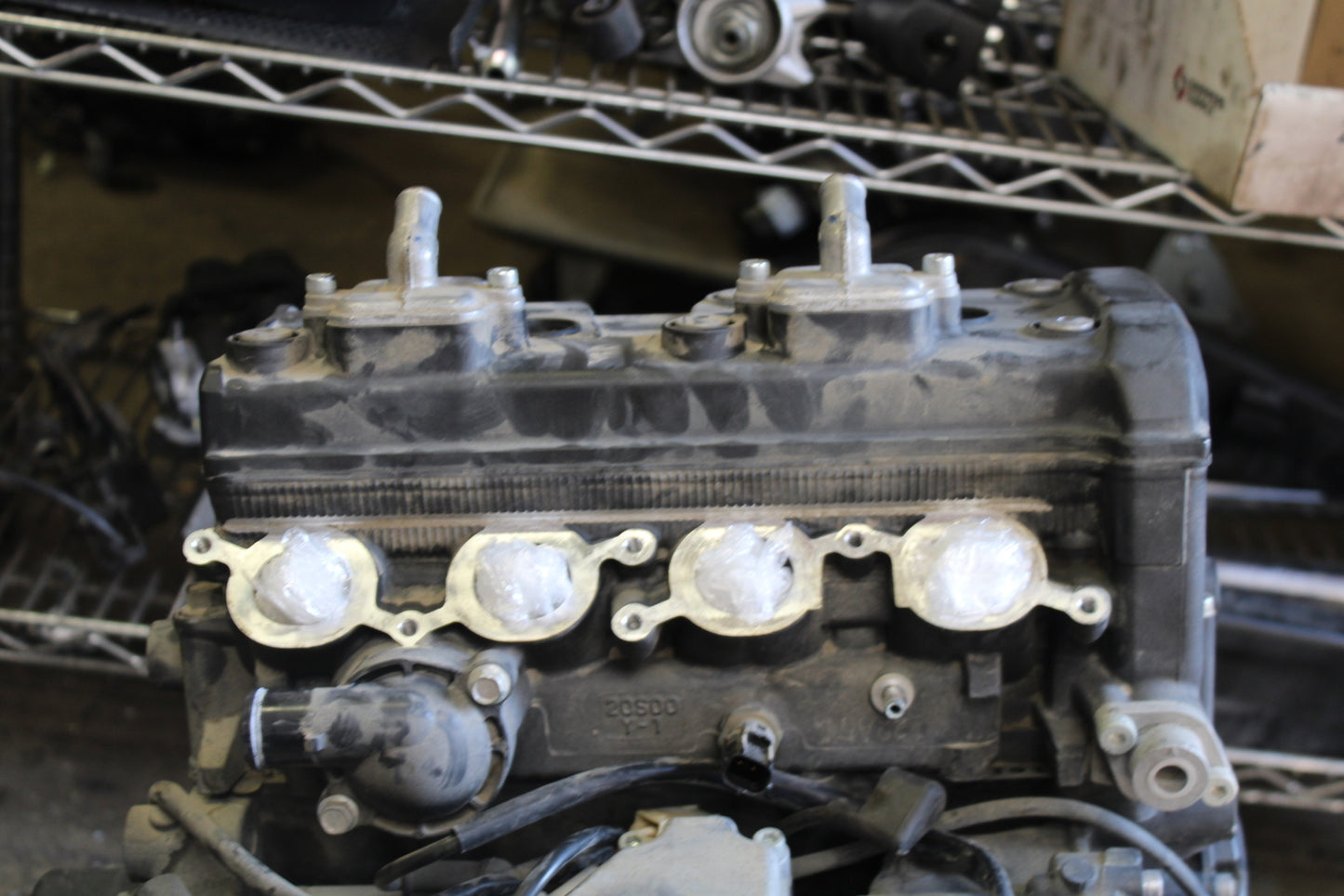 09-15 YAMAHA FZ6R ENGINE MOTOR LOW KM!! BB161